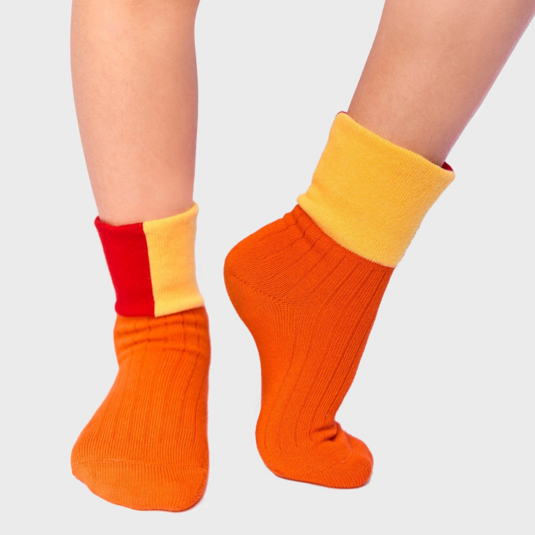 Color Wheel Seamless Socks For Kids (3 Pack) – SOAPEN