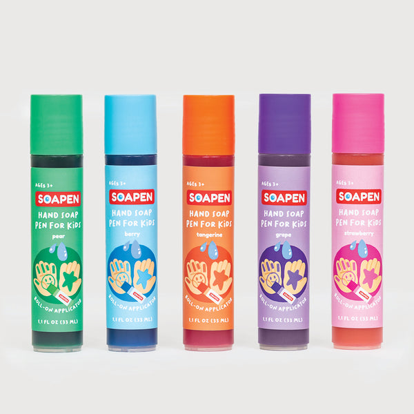 Hand Soap Pen for Kids (5 Pack) Limited Edition Set – SOAPEN