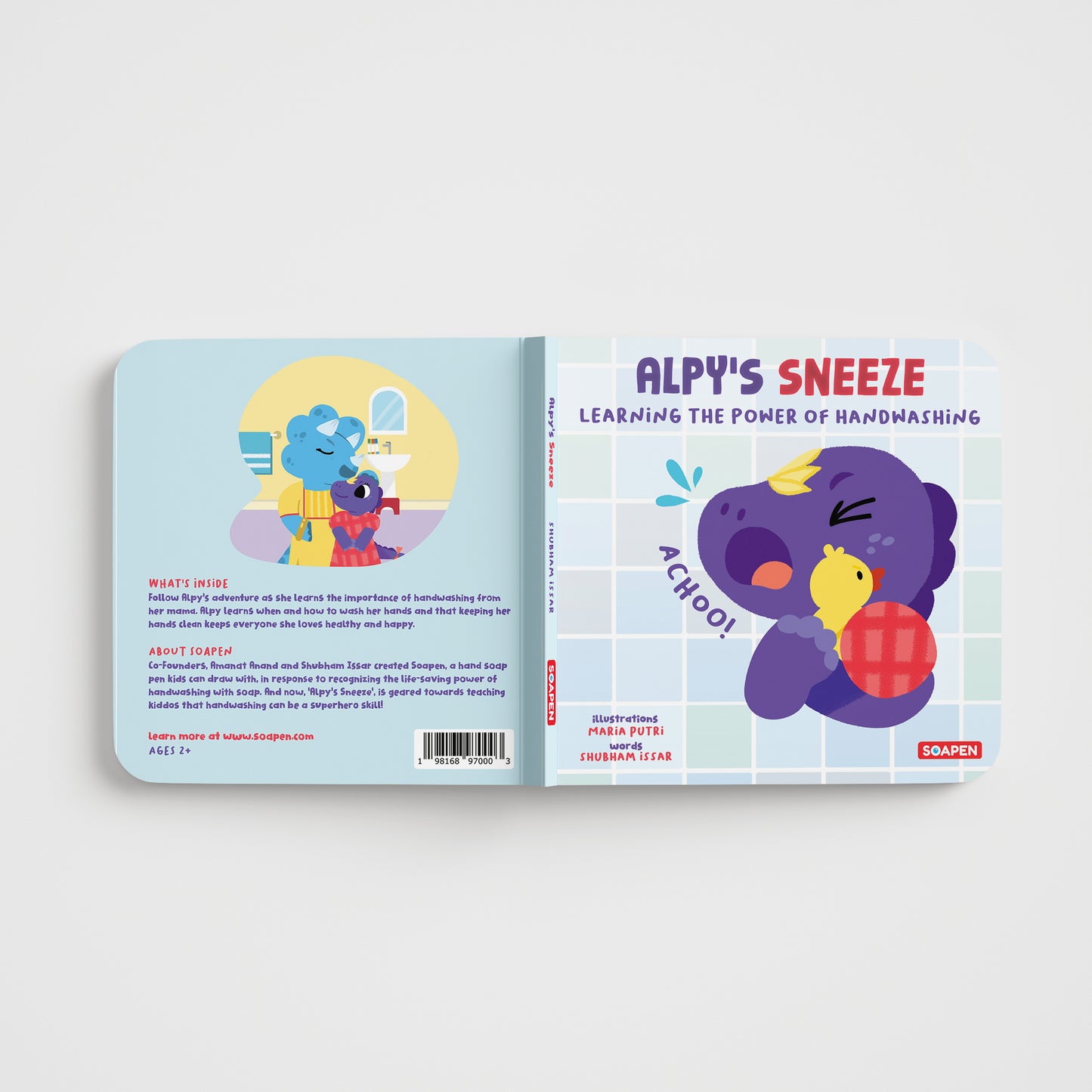 Alpy's Sneeze Board Book